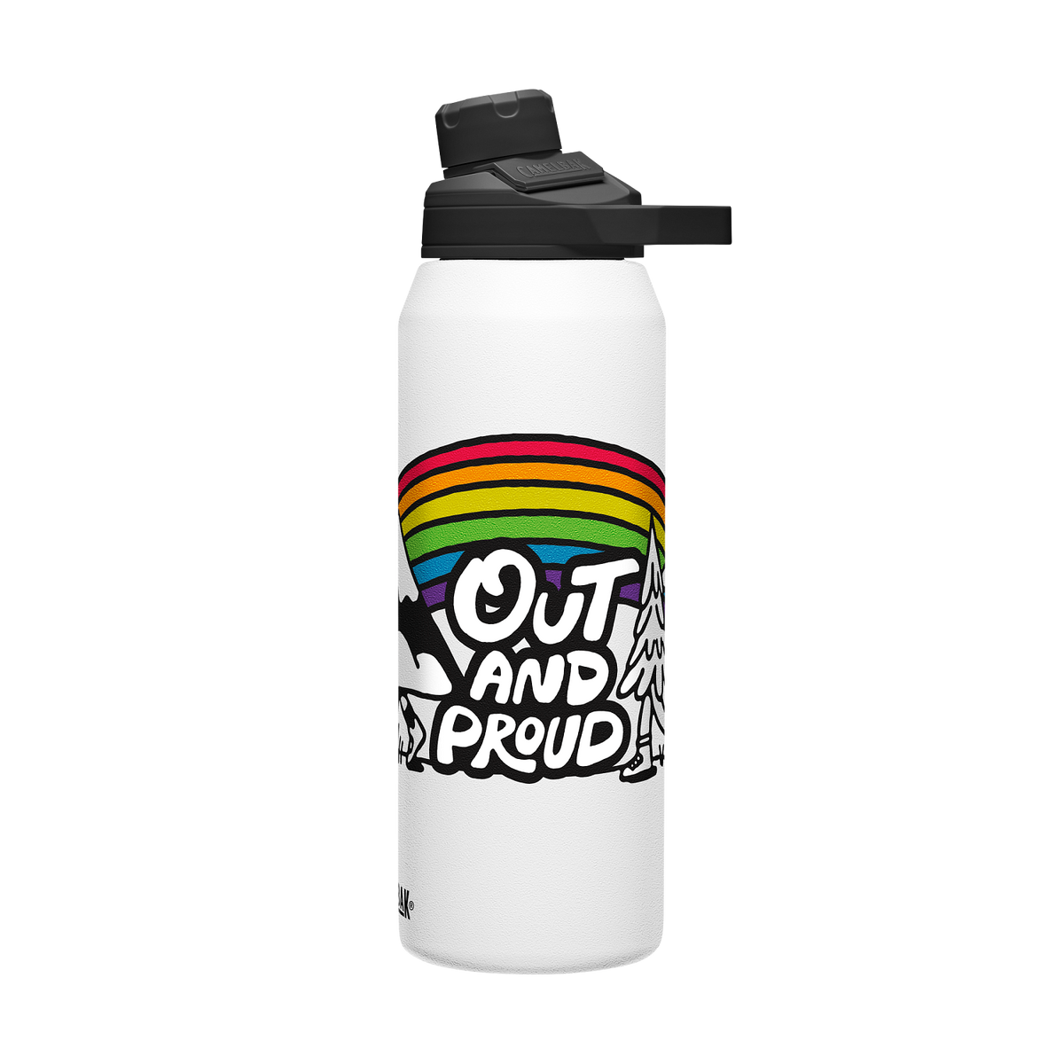 chute-mag-32-oz-water-bottle-insulated-stainless-steel-plus-cleanup-kit-pride-collection-limited-edition-o0 xhvxlhasbo